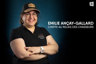 La Chef Emilie Ançay Gallard du Relais des Chasseurs à Chiboz